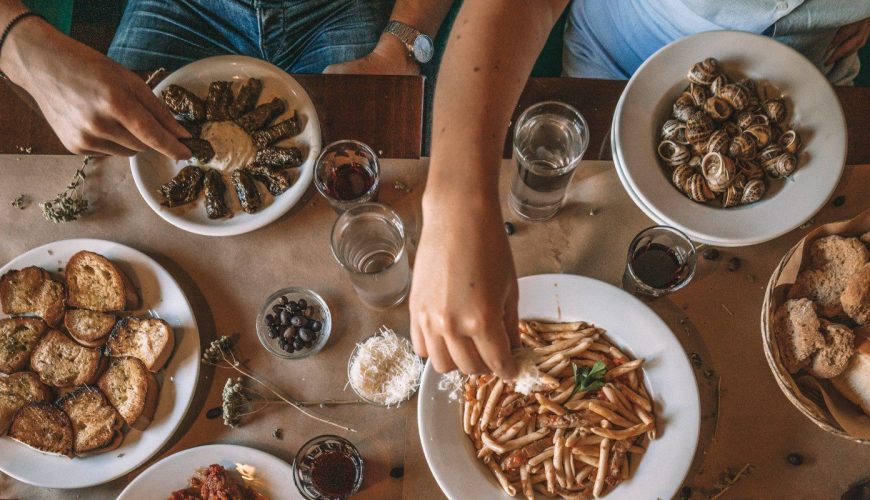 Greece Cuisine and Entertainment