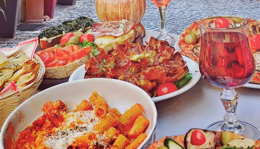Italy Cuisine and Entertainment