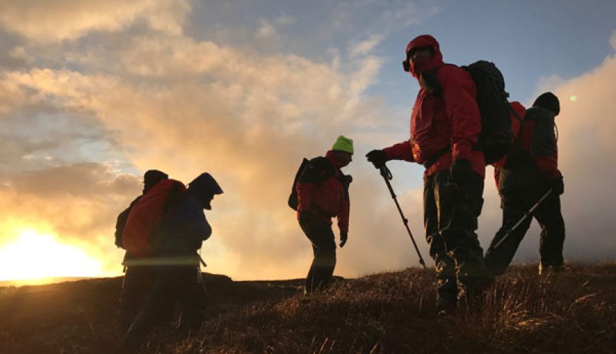 Walking Mountain Climbing and Camping