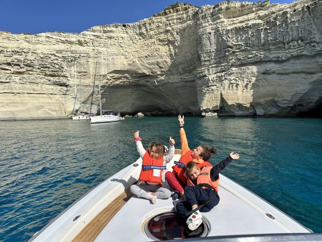 Family Yacht Rental in Zakynthos Greece